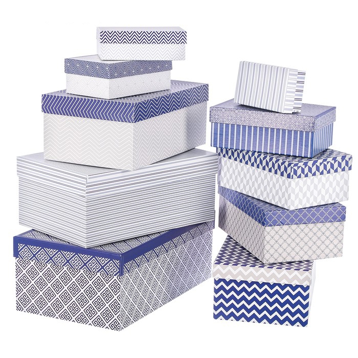 Подарочная коробка «Орнамент» прямоугольная,  23,5 х 15 х 9,5 см