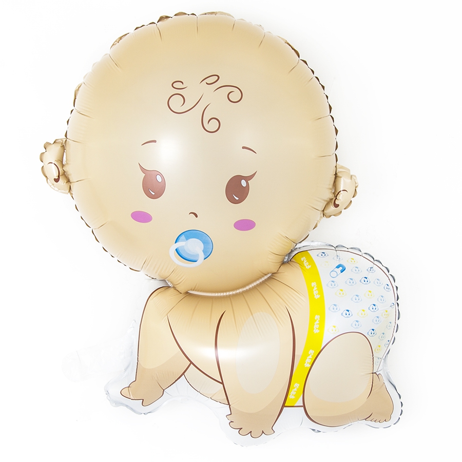 Фигура «Малыш мальчик» 30″/76 см (ползун) с гелием