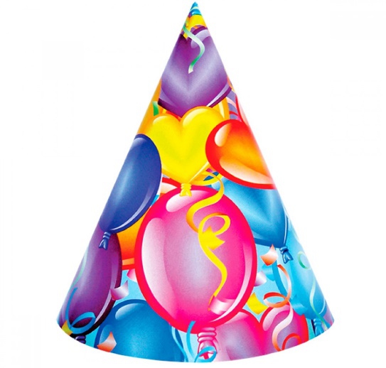 Колпачок «Праздничное настроение» 6шт/уп