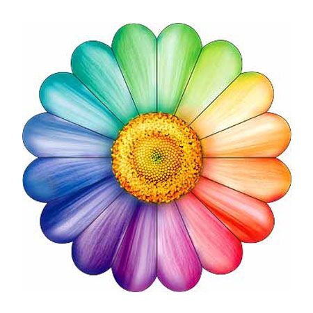 Открытка «Ромашка» свадебная для гадания 220*220