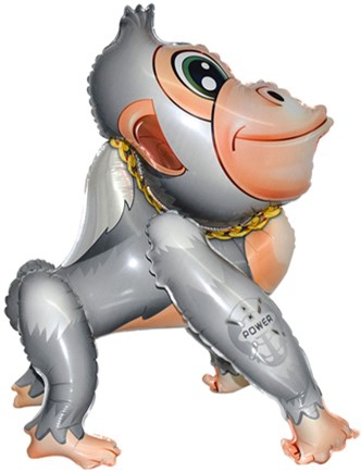 Фигура «Горилла» 23″/58см (надувается воздухом)