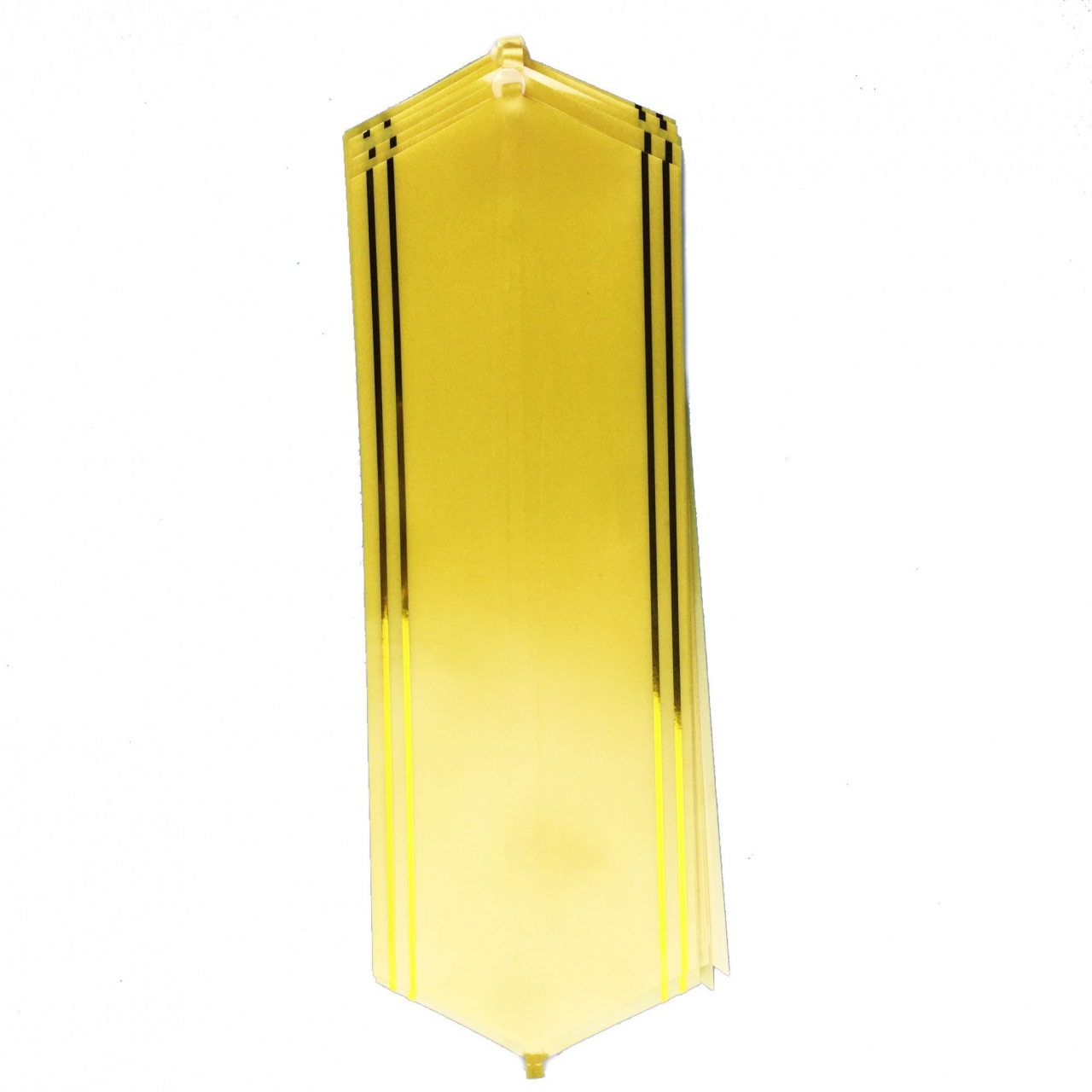 Бант-шар, ширина ленты 10см, гигант с золотой полосой