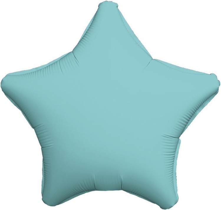 Звезда с гелием «Аквамарин» 19″/49см