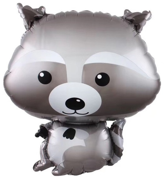 Фигура с гелием «Енот» 26″/66см