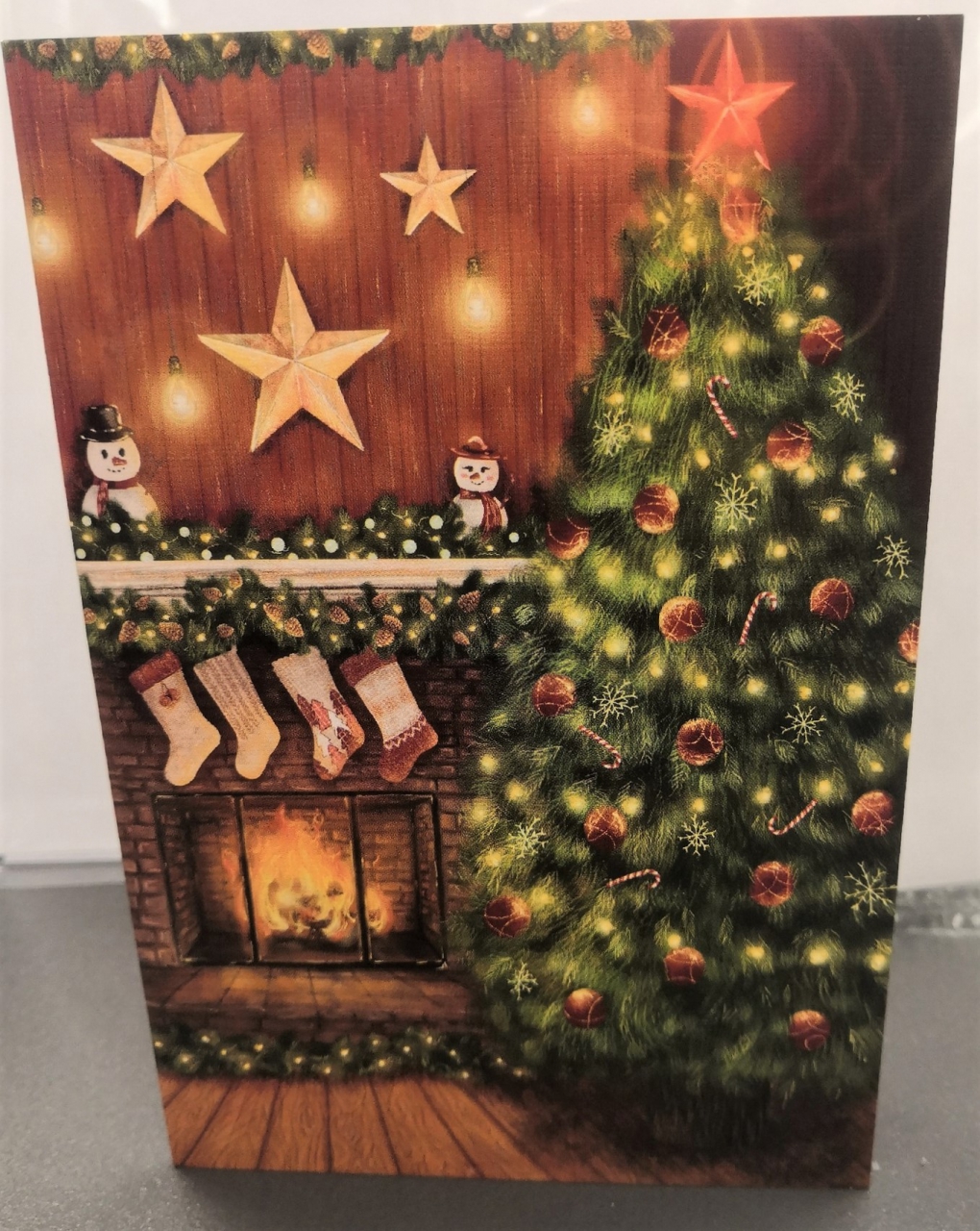 Дизайнерская открытка «Новогодняя» Ar16