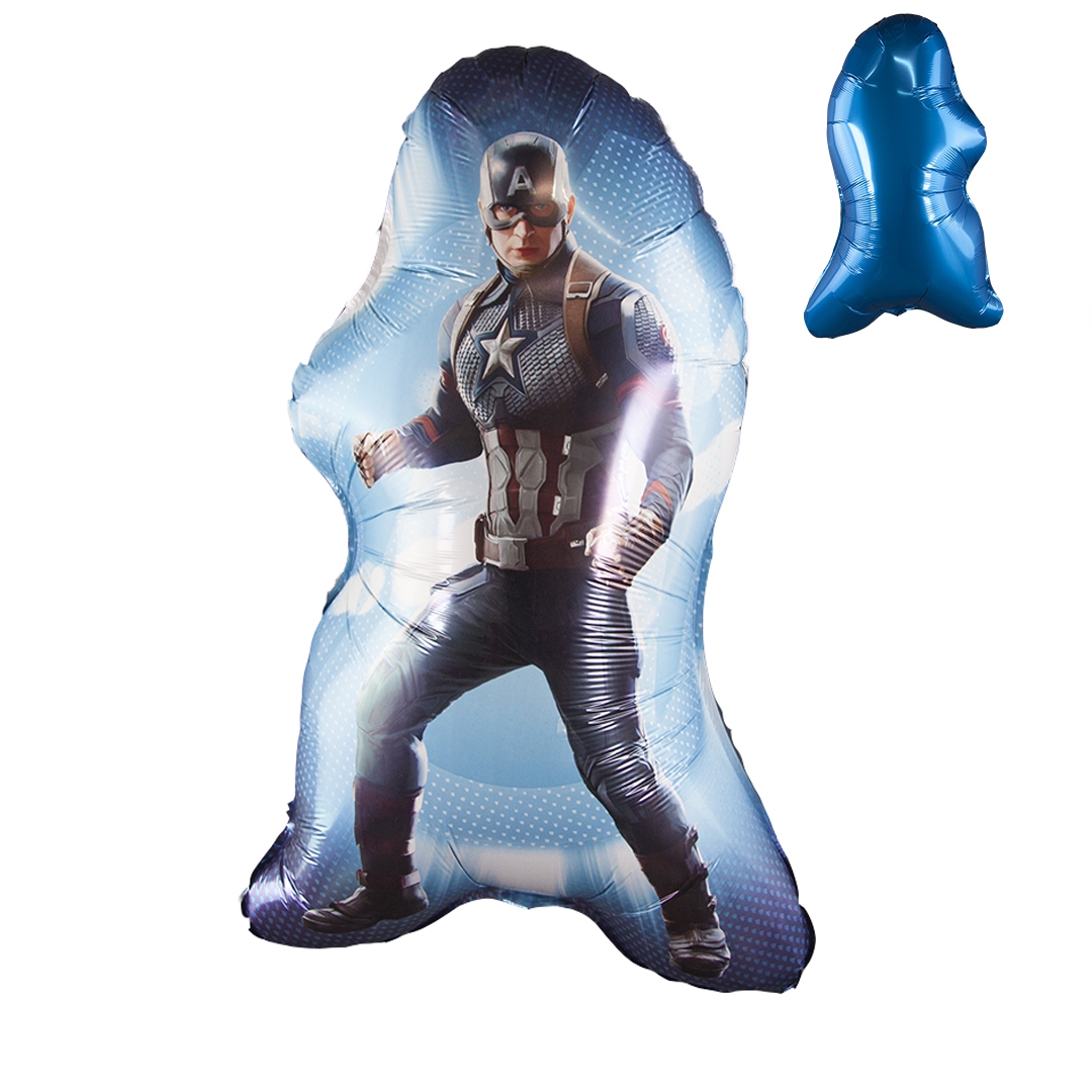 Фигура с гелием «Герои Марвел.Капитан Америка» 31»/79см