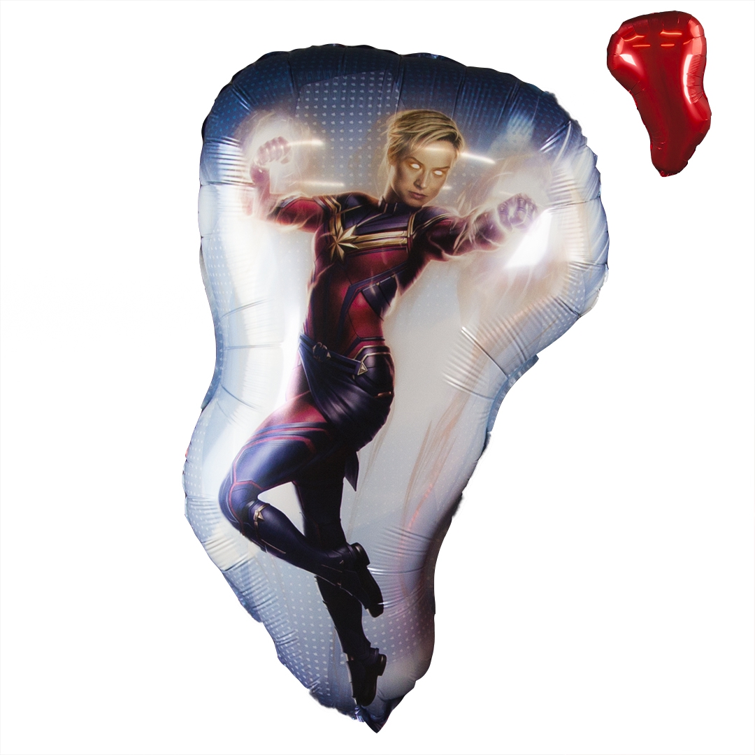 Фигура с гелием «Герои Марвел. Капитан» 29»/74см