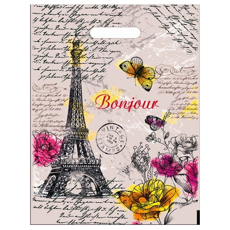 Пакет ПВД 30*40 «Елисейские поля»