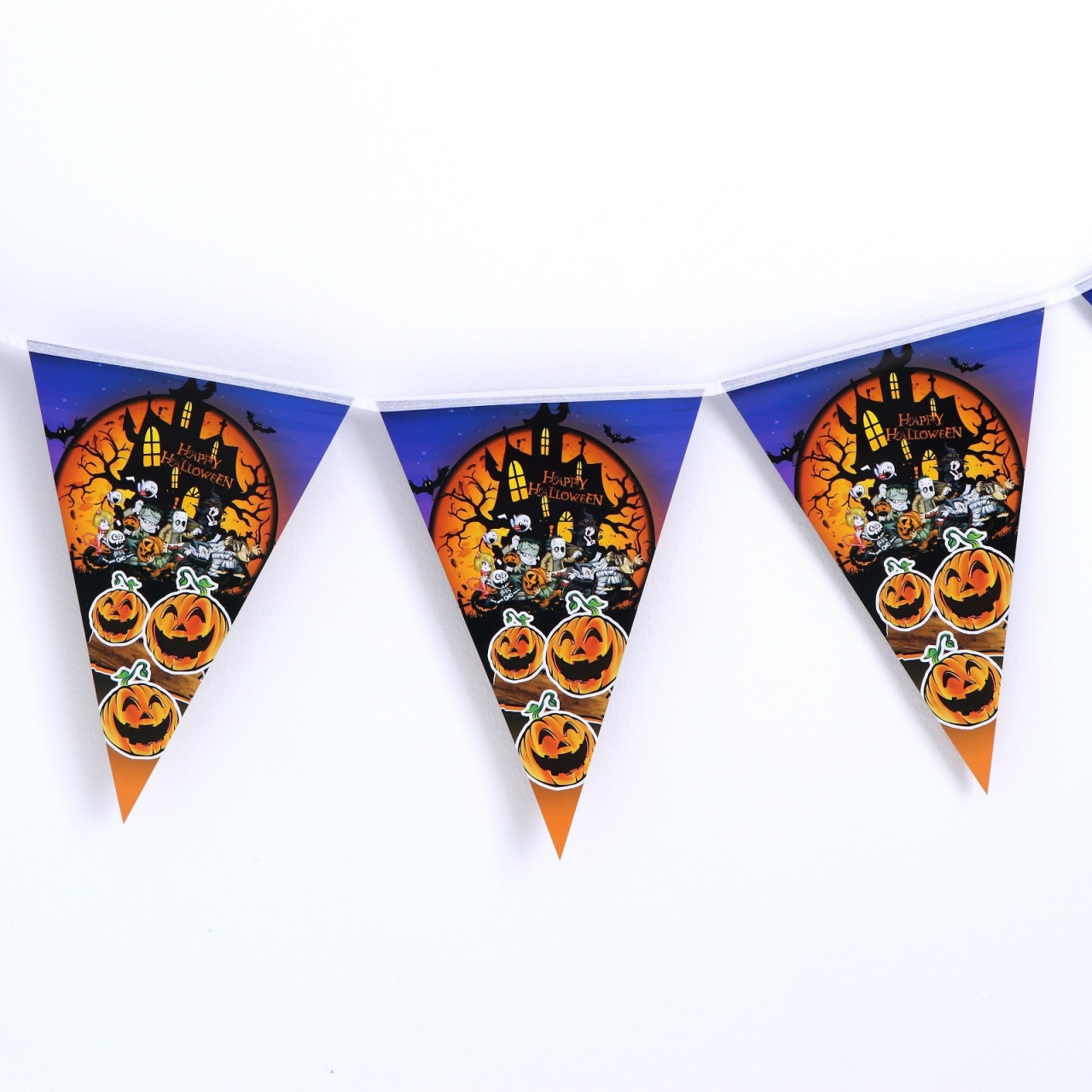 Гирлянда ‘Хеллоуин» 10 флажков 7422063