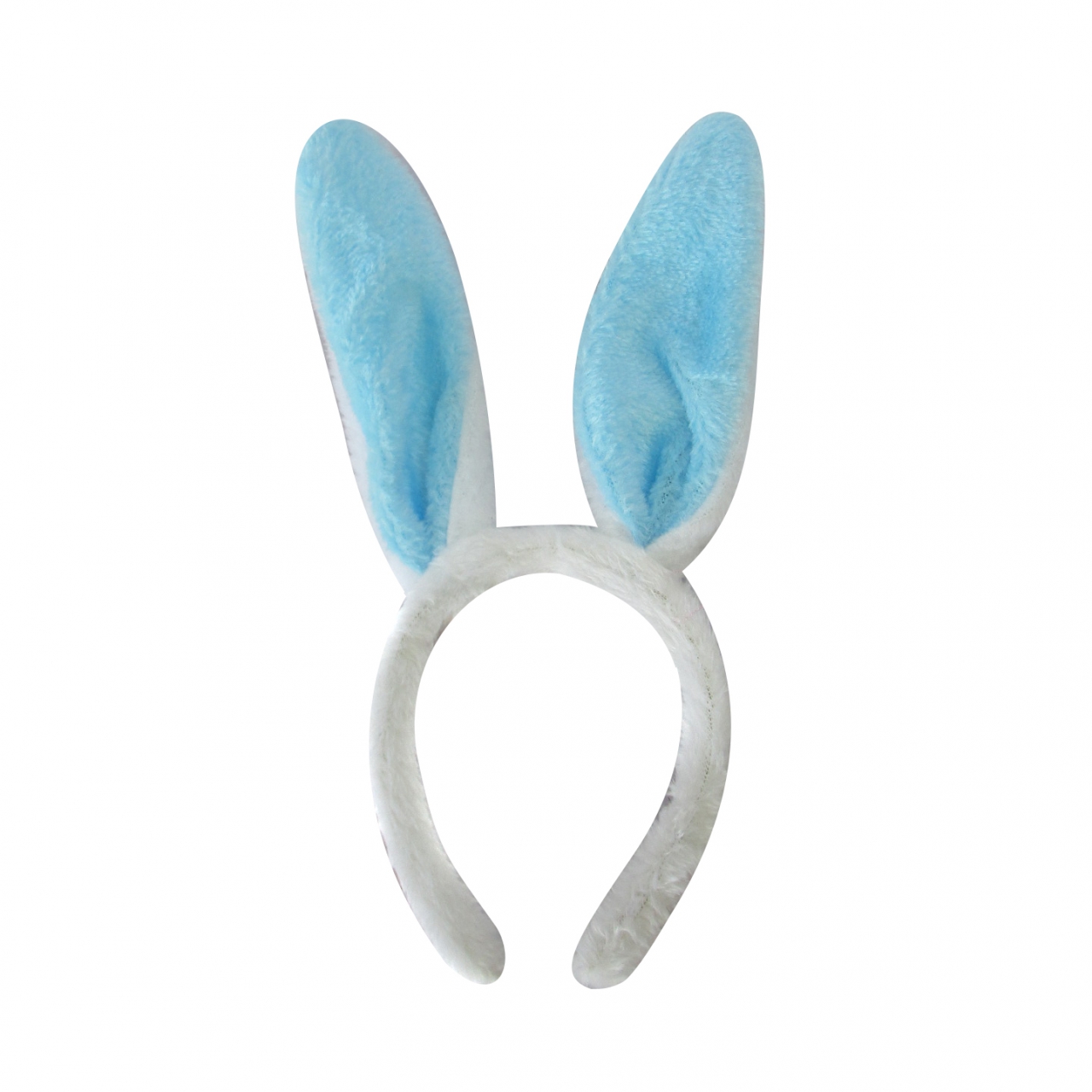 Ободок Зайка, Белый/г олубой