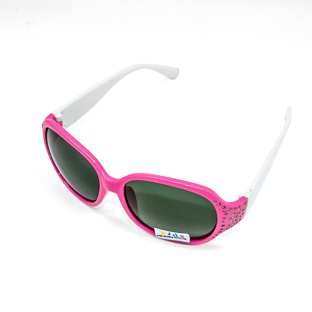 Очки, Модница, Розовый, с блестками