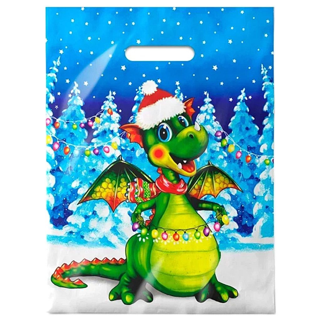 Пакет ПВД 30*40 «Дракоша»