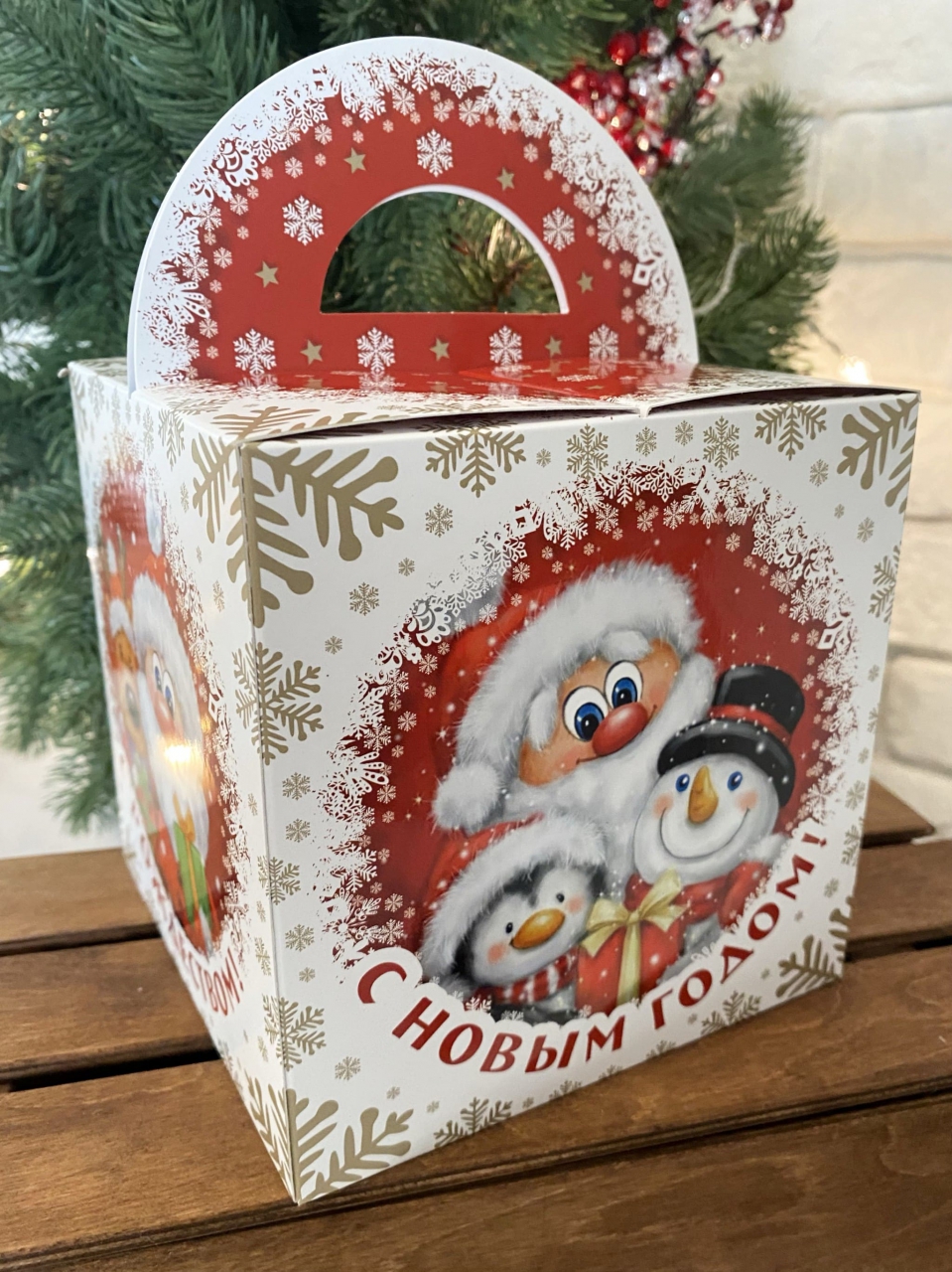 Коробка для подарка «Зимняя сказка»