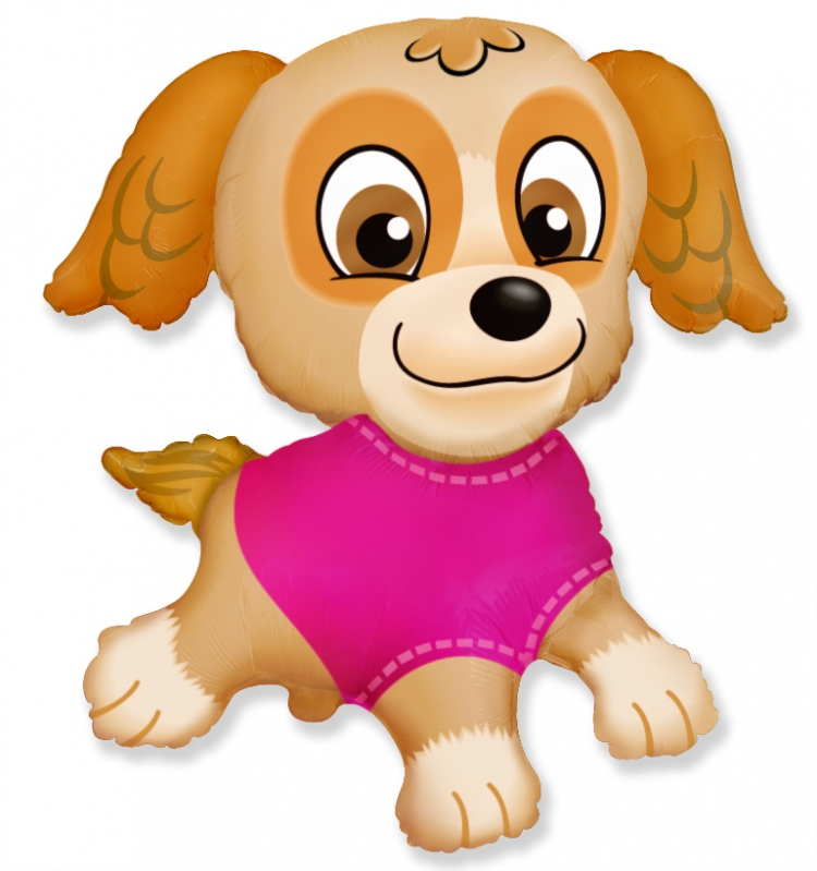 Фигура с гелием «Щенок» 39″/99см