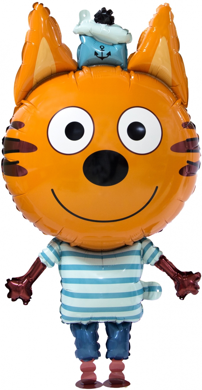 Фигура «Три кота. Коржик» 36″/91см (надувается гелием)