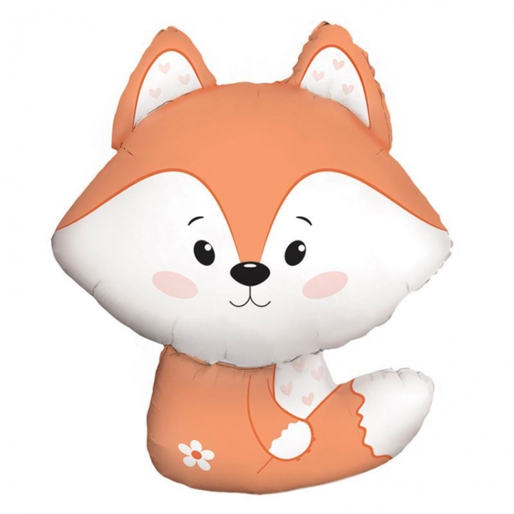 Фигура с гелием «Лисичка. Волшебный лес» 34″/87см