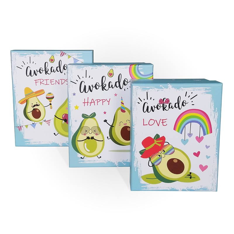 Подарочная коробка AVOCADO 190х150х90