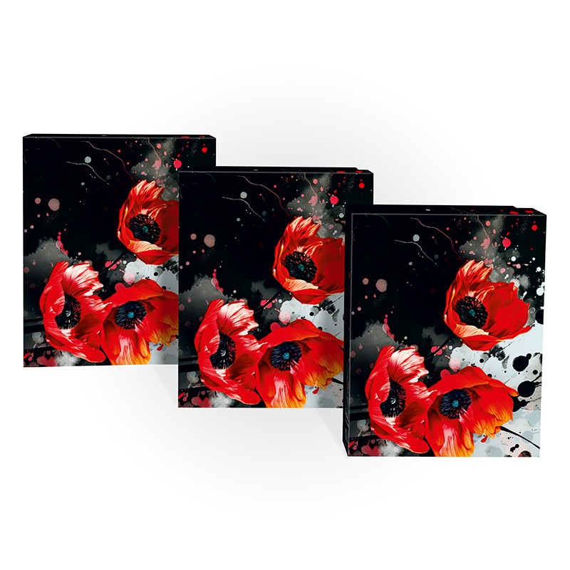 Подарочная коробка МАКИ 190х150х90