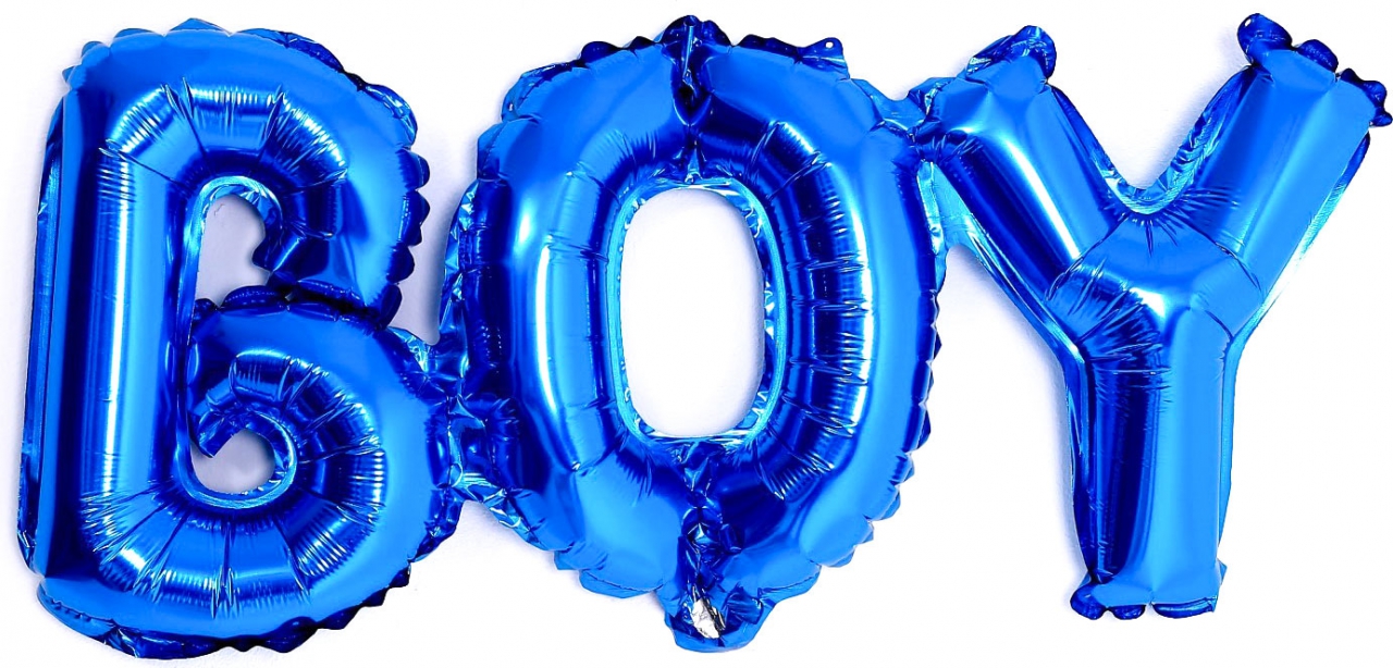 Фигура надпись «Boy» (надувается воздухом)