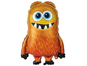 Фигура с гелием «Монстр» оранжевый 29″/76см