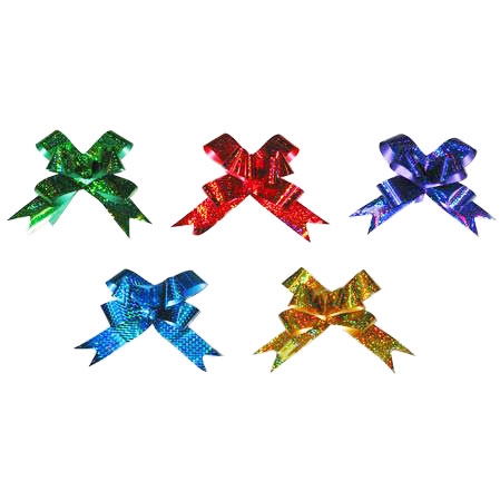 Бант-бабочка 18*390мм голография БА-Б18гл