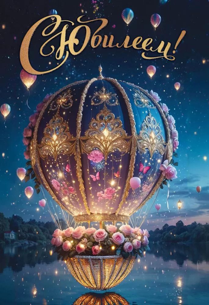 Открытка А5 «C Юбилеем!» 7701215