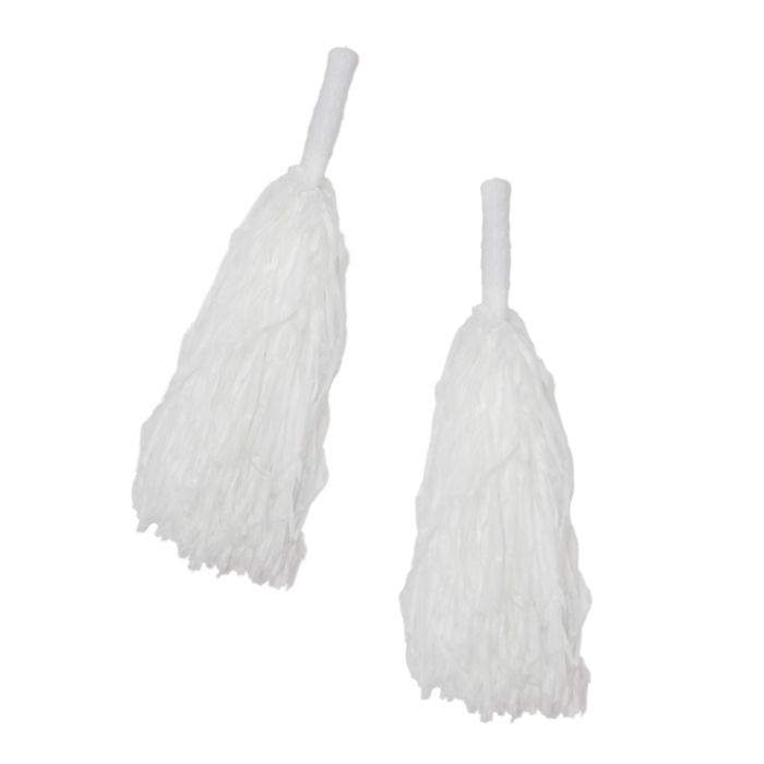 Помпон болельщика белый 40см