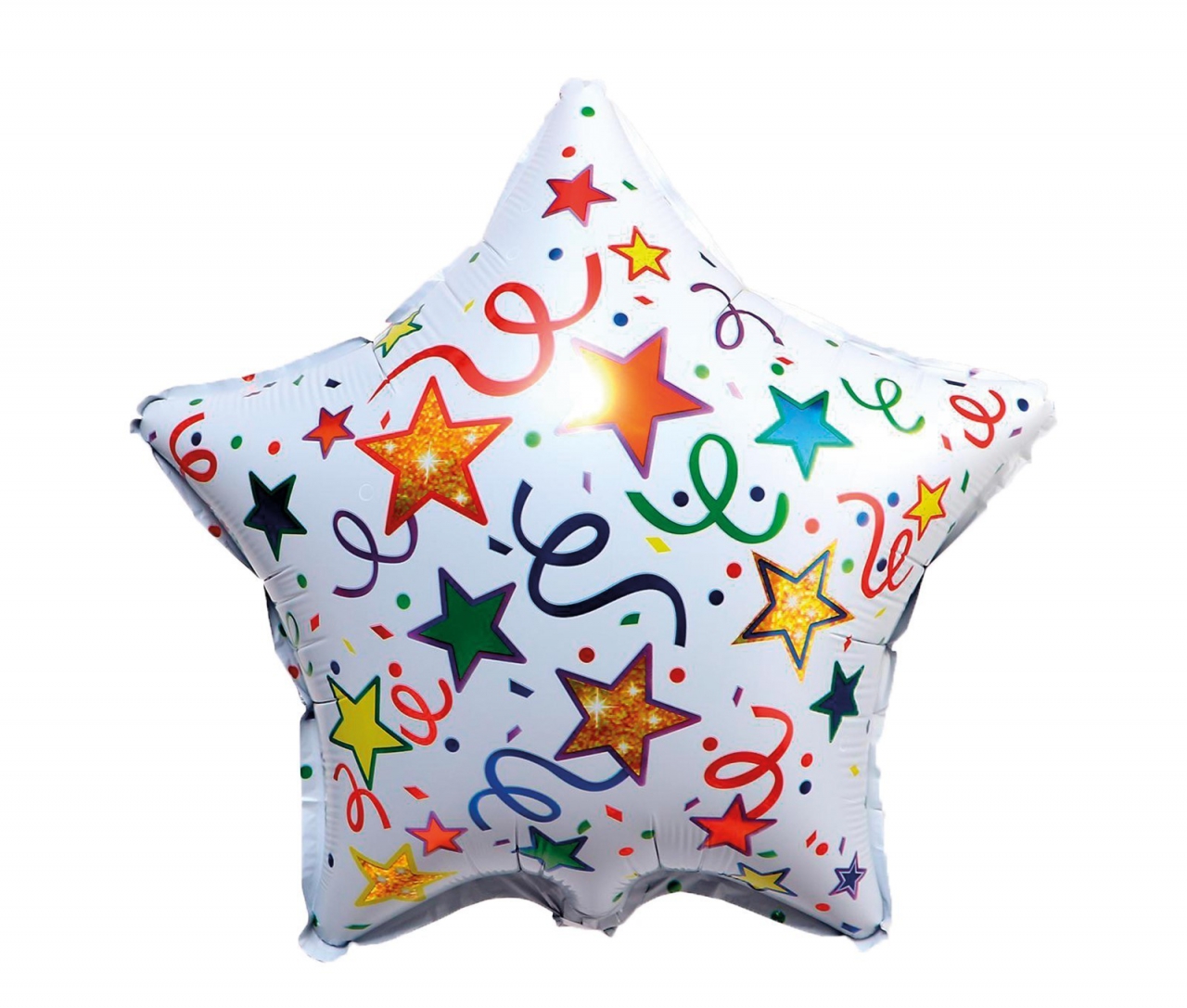 Звезда с гелием «Яркая звезда» белая 18/45см»