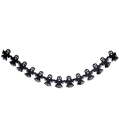Гирлянда «Привидение» черноая 3м