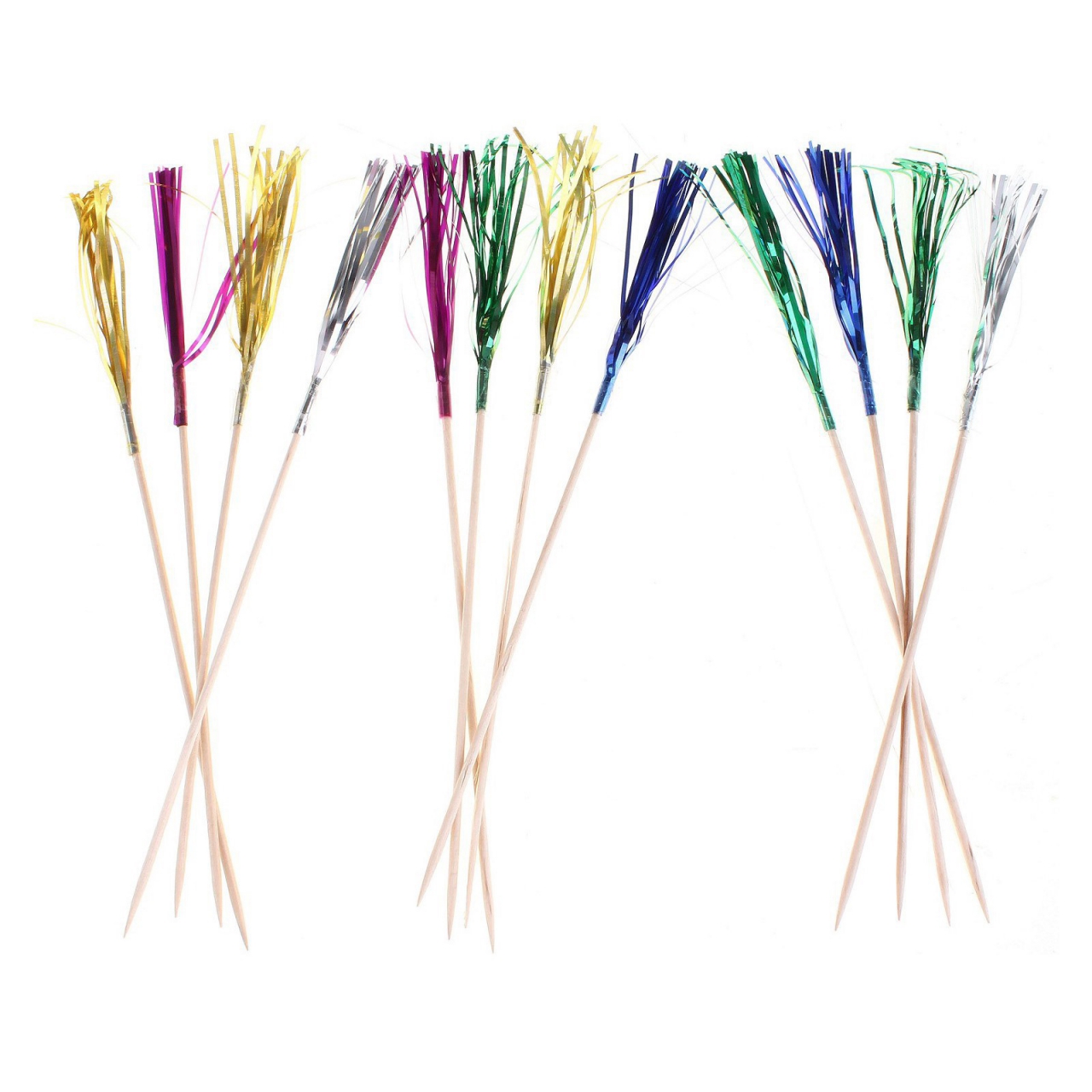 Шпажка для канапе дождик 12шт/уп