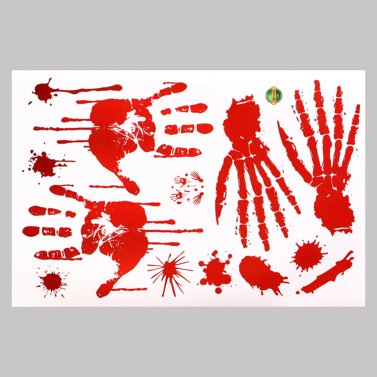 Наклейка интерьерная «Хоррор» 45*30см 10059208