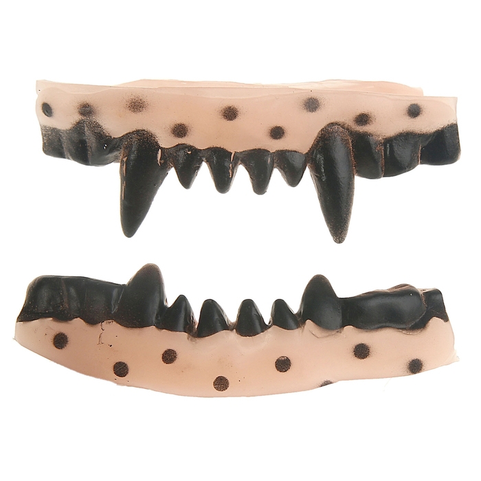 Прикол «Челюсть зомби» 2шт