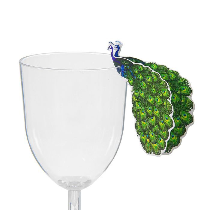 Декор для бокала-открытка «Жар-птица» (6шт) 1198649
