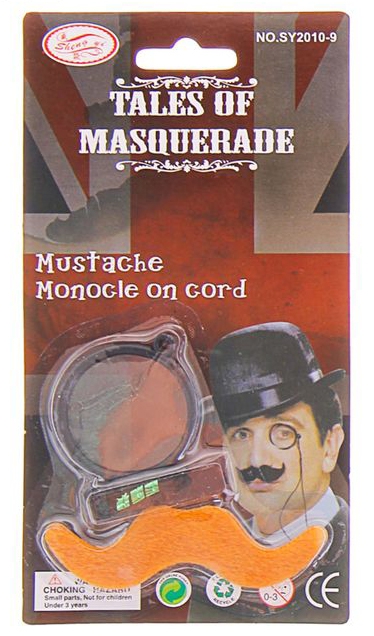 Набор усы, пенсне 302159