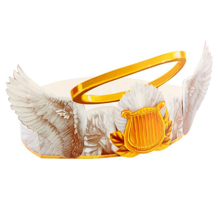 Головной убор с доп. элементами «Ангел» 64*10см