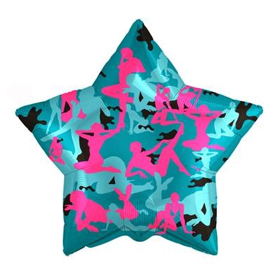 Шар Звезда «Моему Защитнику» 18″/45см