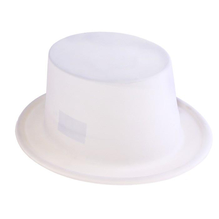 Шляпа «Цилиндр» белая