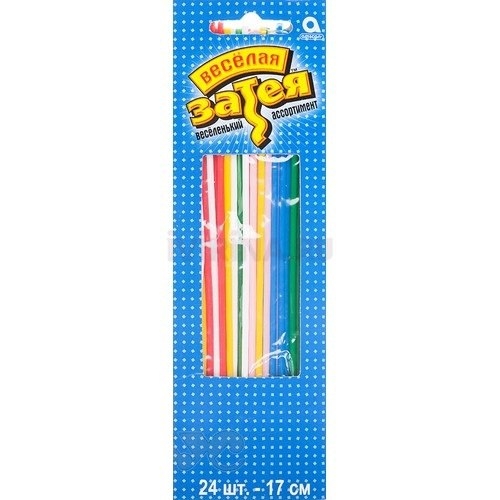 Свечи для торта. 17см. 24шт.