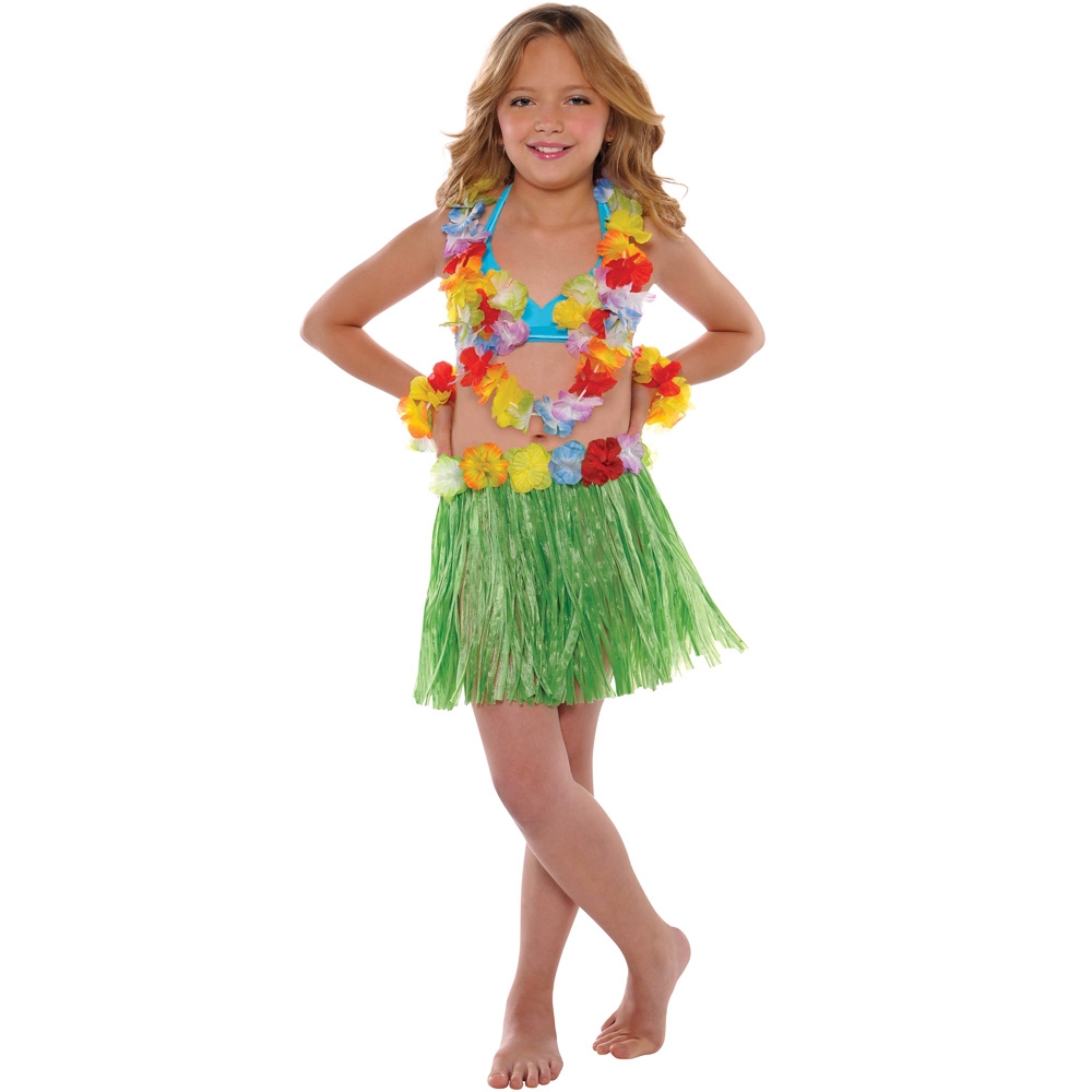 Набор гавайской девушки/дет