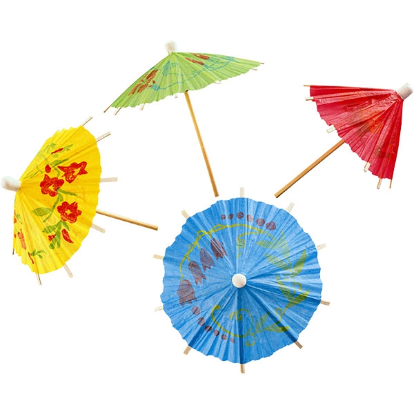 Шпажки для канапе (деревянные) Зонтик 12шт/уп