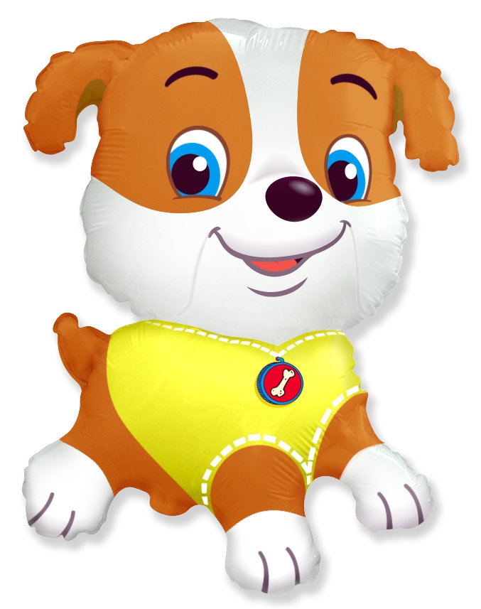 Фигура с гелием «Бульдог» 33″/84см