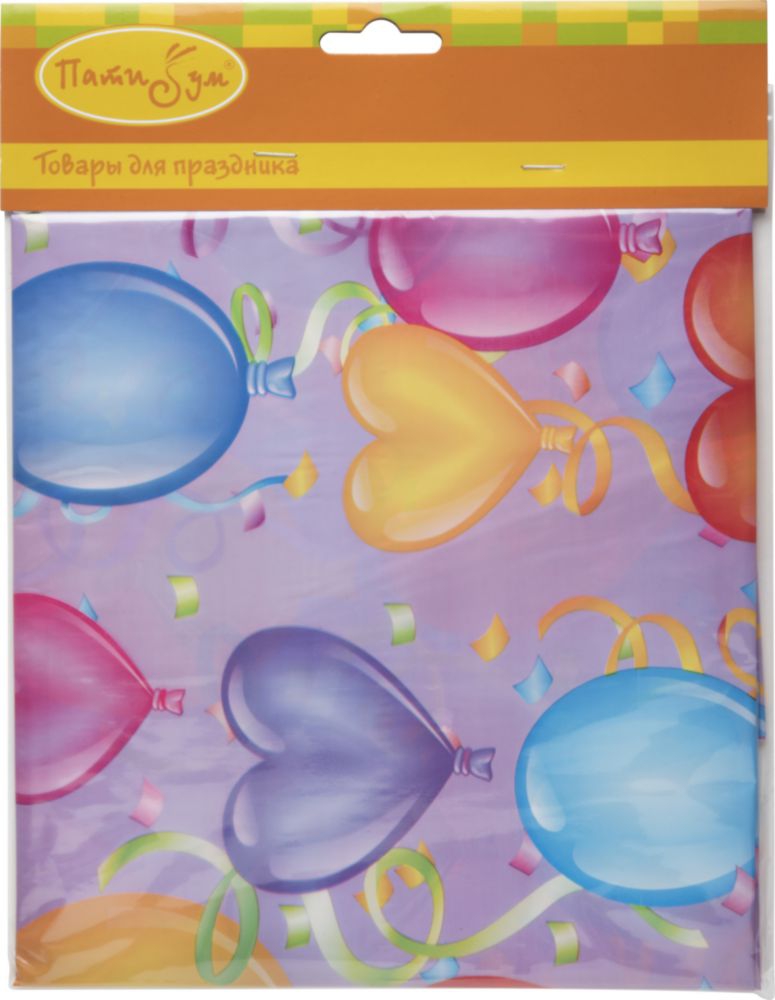 Скатерть полиэтиленовая «Праздничное настроение» 140*180см