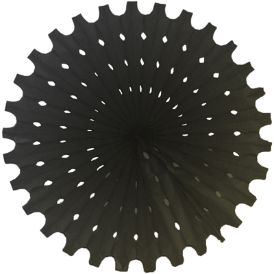 Фант бумажный, черный 40см