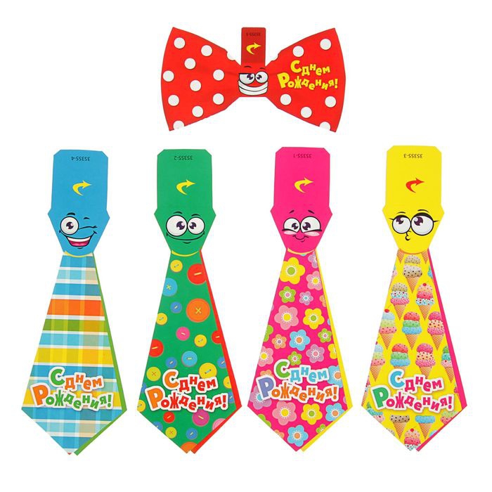 Набор для веселого праздника «Галстуки» 35355