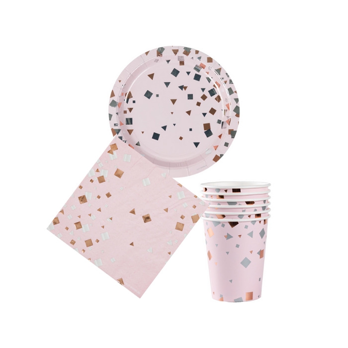 Конфетти Party розовый