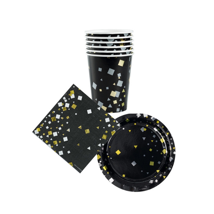 Конфетти Party черный