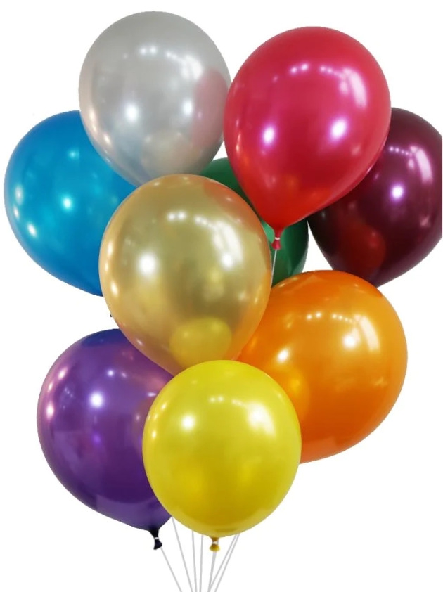 Латексные шары Металлик