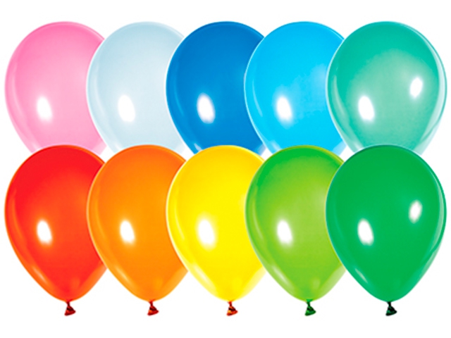 Латексные шары ассорти