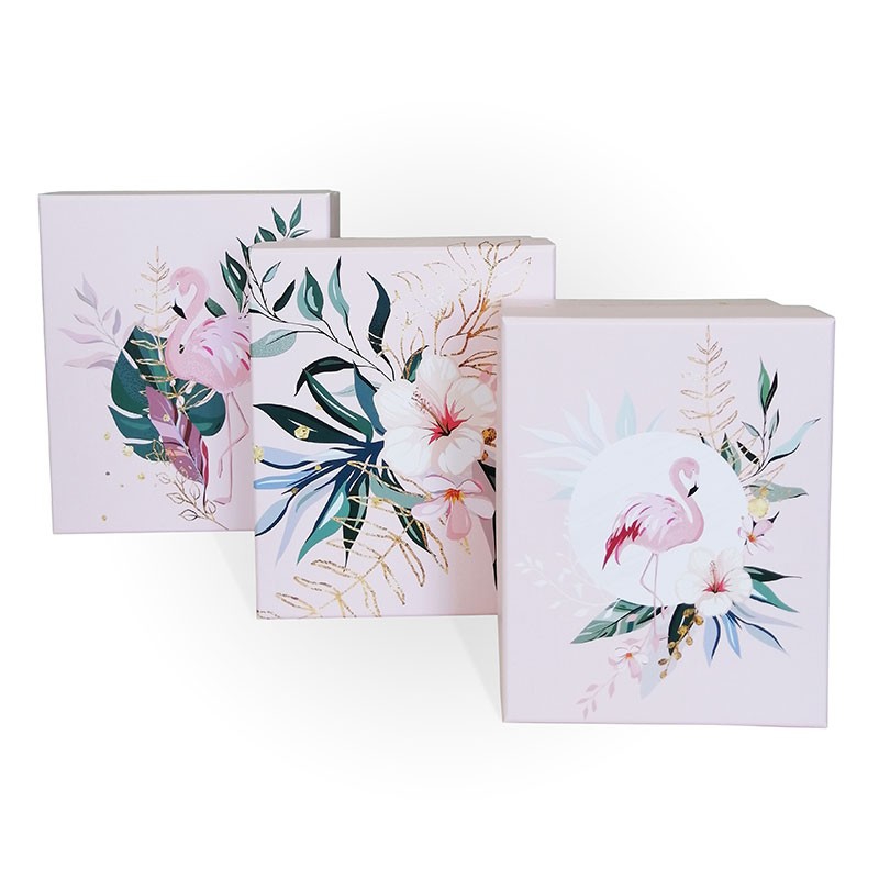 Подарочная коробка "ФЛАМИНГО"