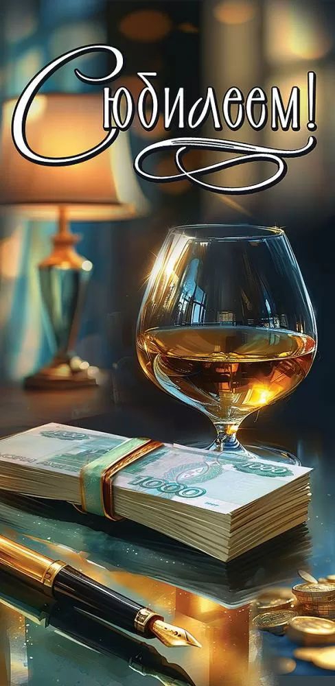 Конверт для денег «С Юбилеем!» 7701294